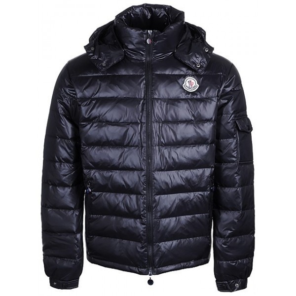 Moncler Simple Collare Mock Bianco e Zipper Uomo Cappotti uscita Moncler Simple Collare Mock Bianco e Zipper Uomo Cappotti uscita